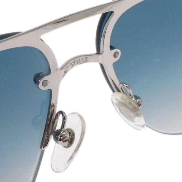 Chanel Sunglasses Eyewear Blue Small Good L2967423 57□12 145467 - Picture 6 of 7